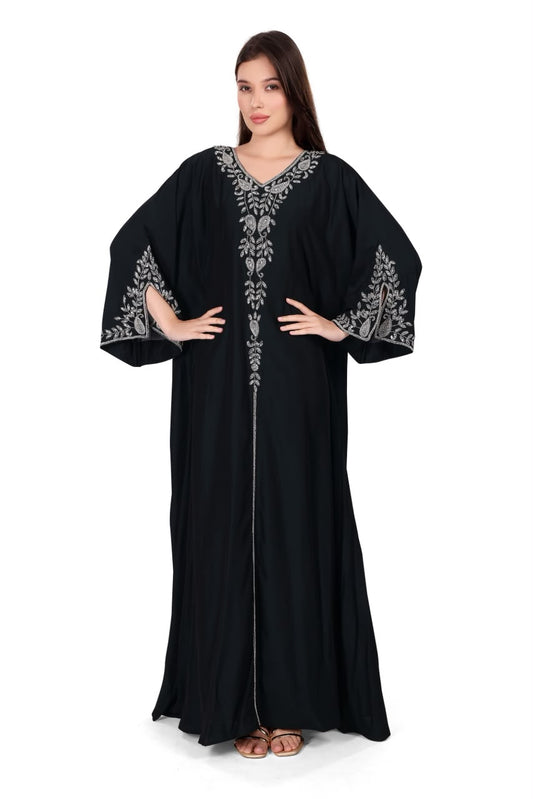 Sandra Series - Black (Slit Sleeves)