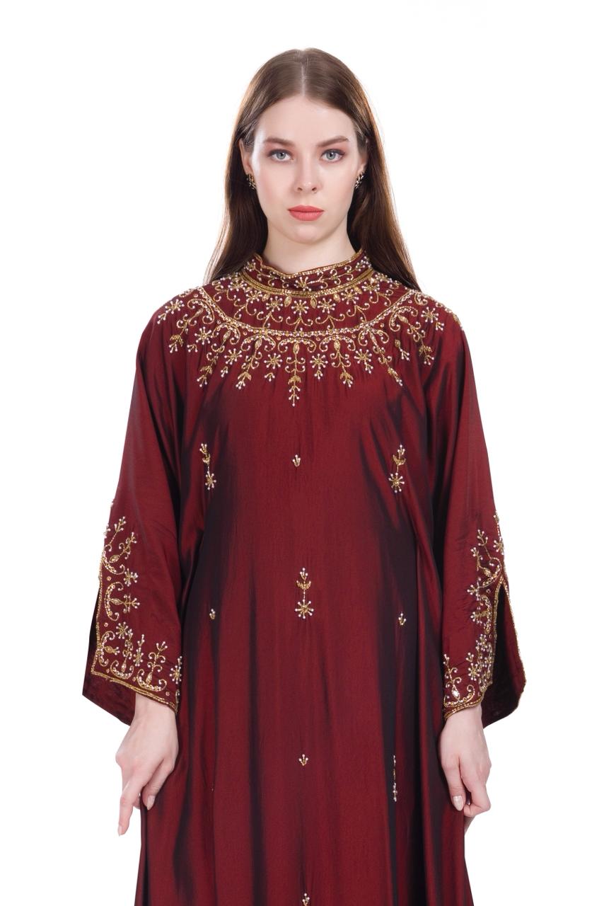 Juliette II High Neck- Maroon