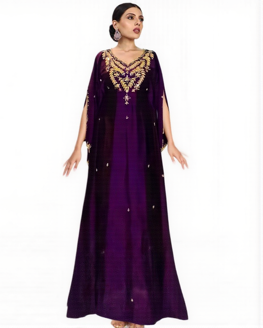 Odessa Open Sleeves - Purple