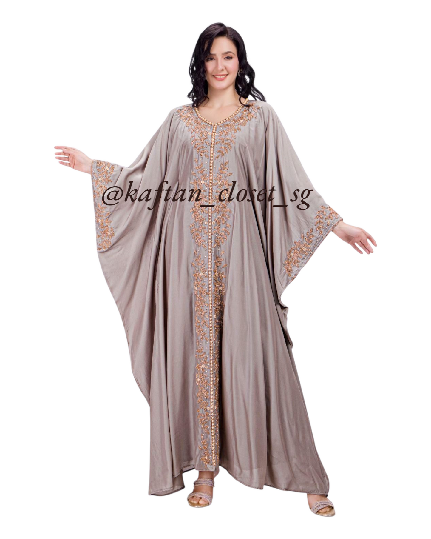 Camille Rose Gold- Silver Khaki