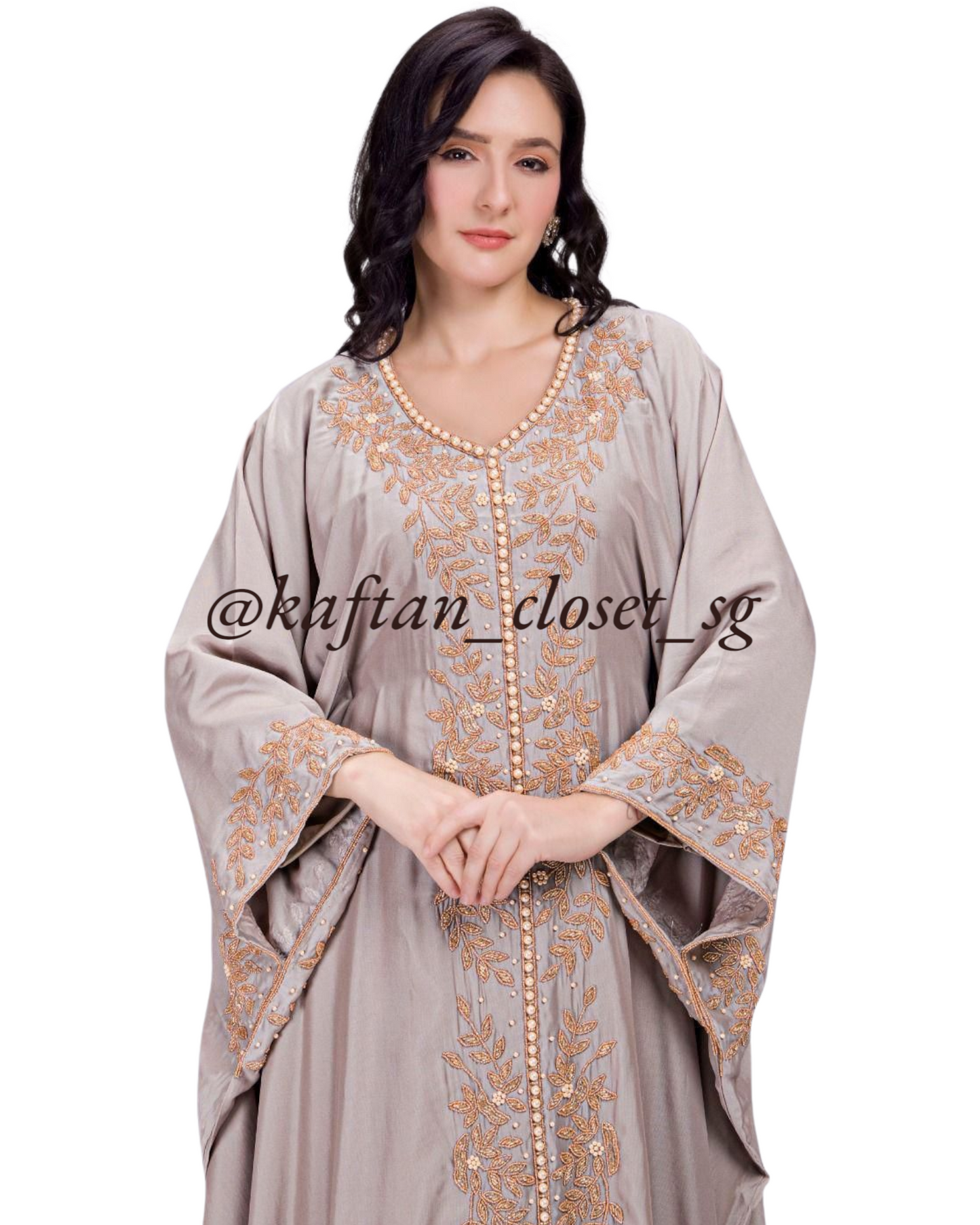 Camille Rose Gold- Silver Khaki